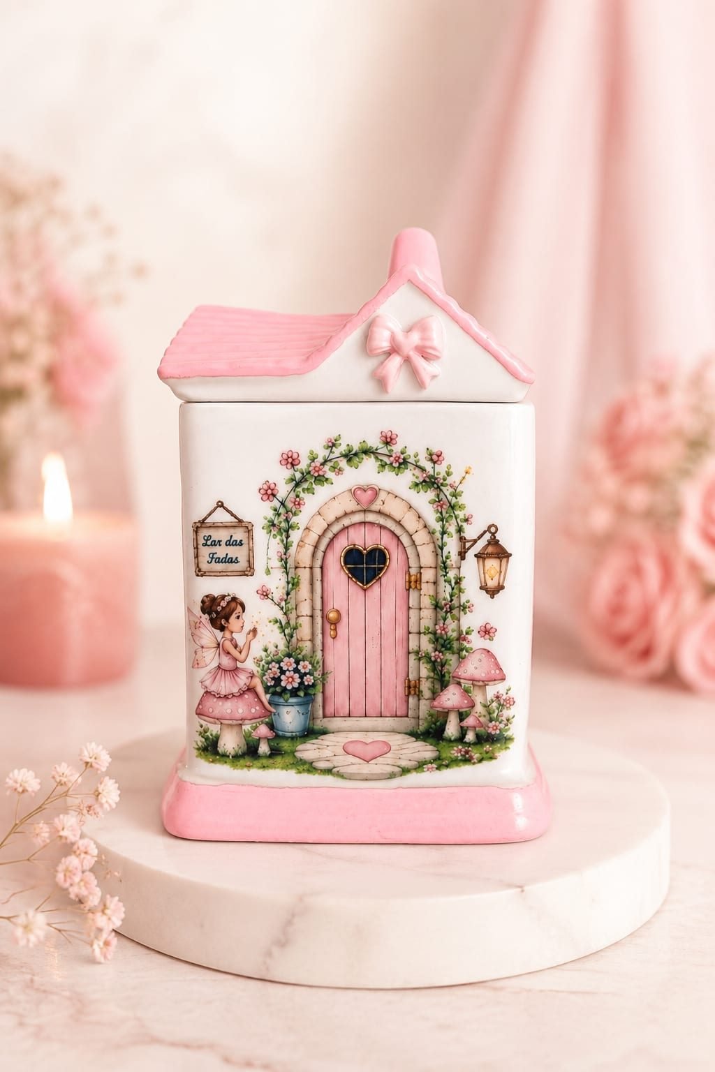 Pote Decorativo Lar das Fadas